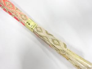 未使用品　正絹　手組帯締め